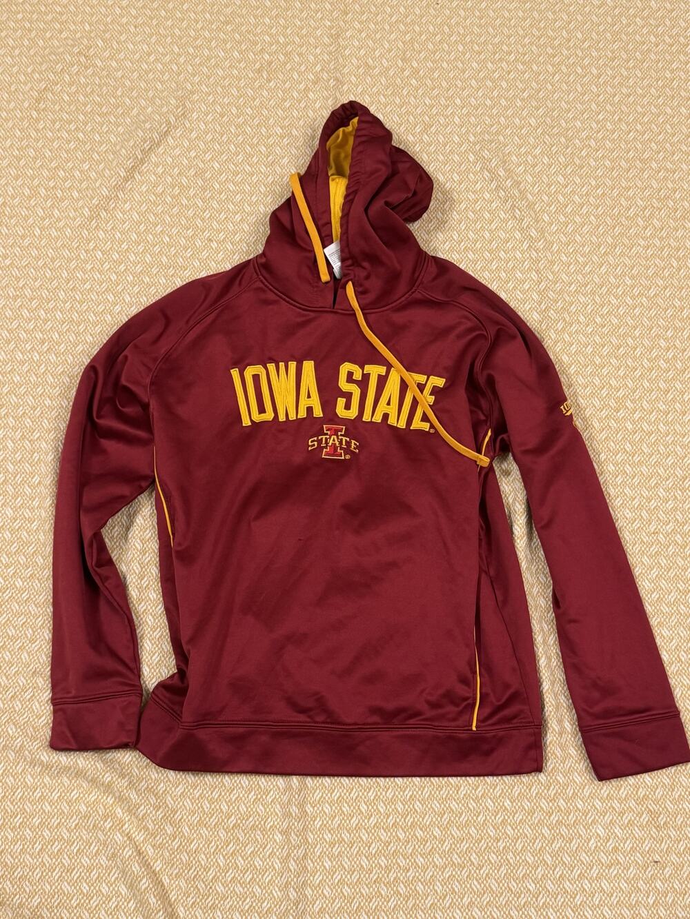 Iowa State Cyclones Maroon & Gold Performance Hoodie Pullover NCAA